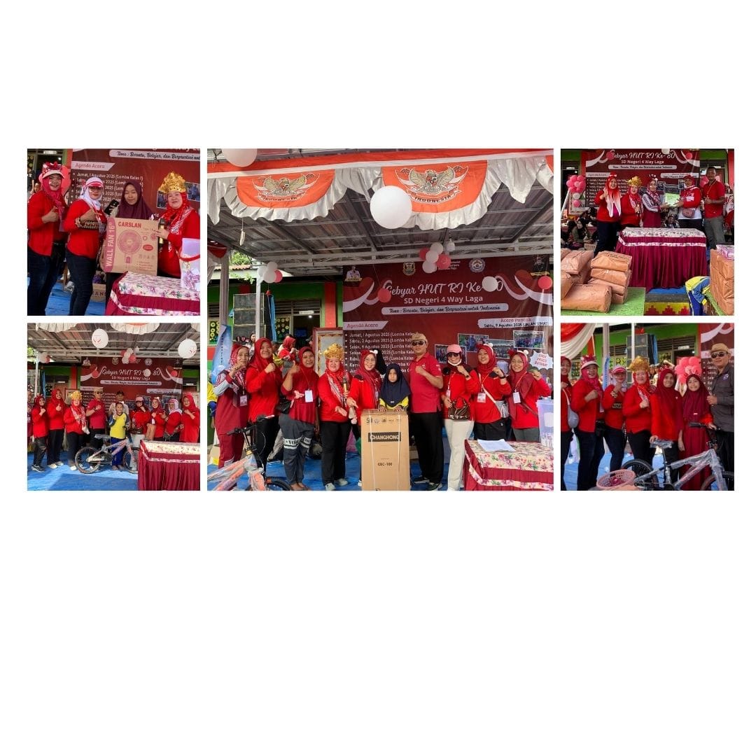 Gambar Berita: GEBYAR HUT RI KE-80 SD NEGERI 4 WAY LAGA