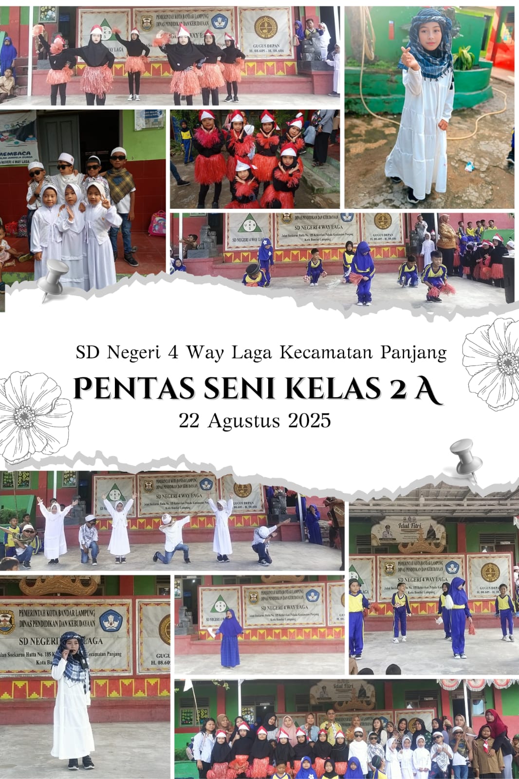 Gambar Berita: Kolaborasi Wali Kelas dan Wali murid kelas 2A ciptakan Pentas Seni yang penuh semangat