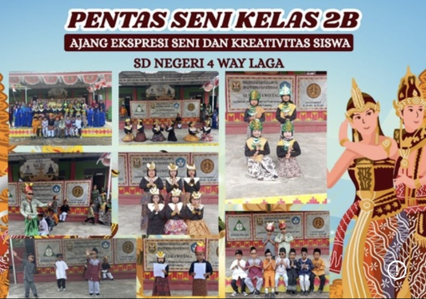 Gambar Berita: PENTAS SENI SD N 4 WAY LAGA : AJANG EKSPRESI SENI DAN KREATIVITAS SISWA