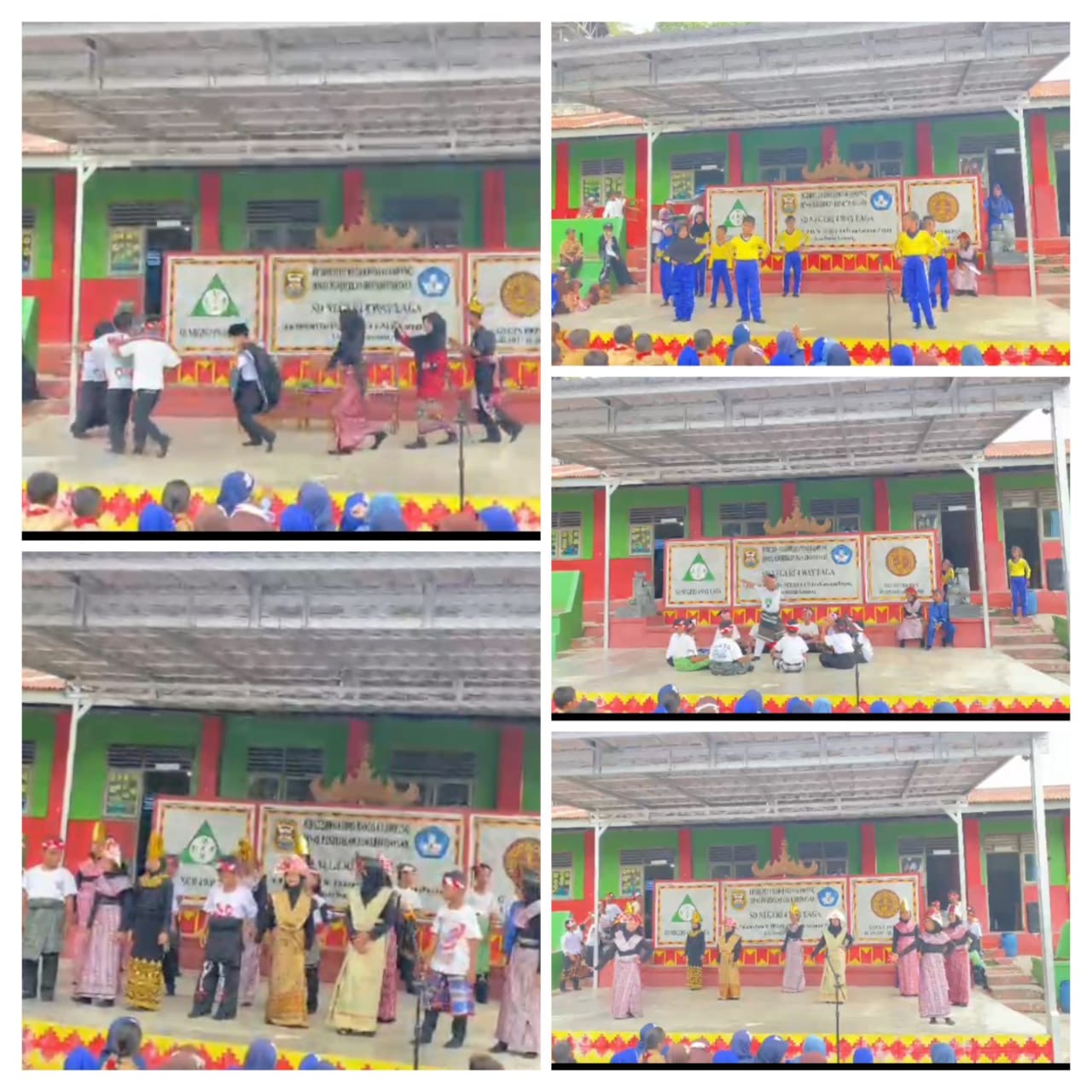 Gambar Berita: Penampilan Kreasi Budaya Kelas 4C SDN 4 WAY LAGA