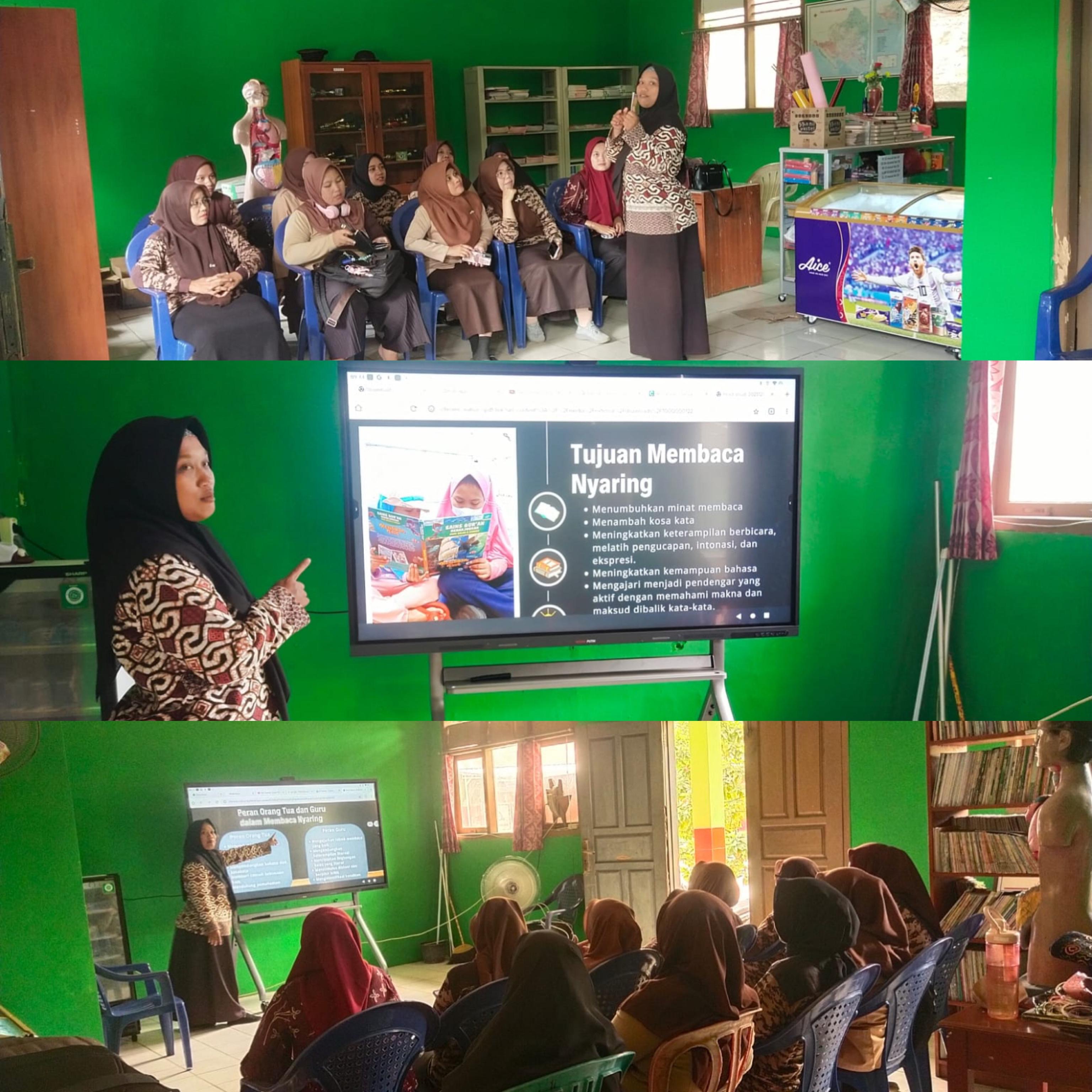 Gambar Berita: Pengimbasan Pelatihan Membaca Nyaring di KomBel Pena Butuah