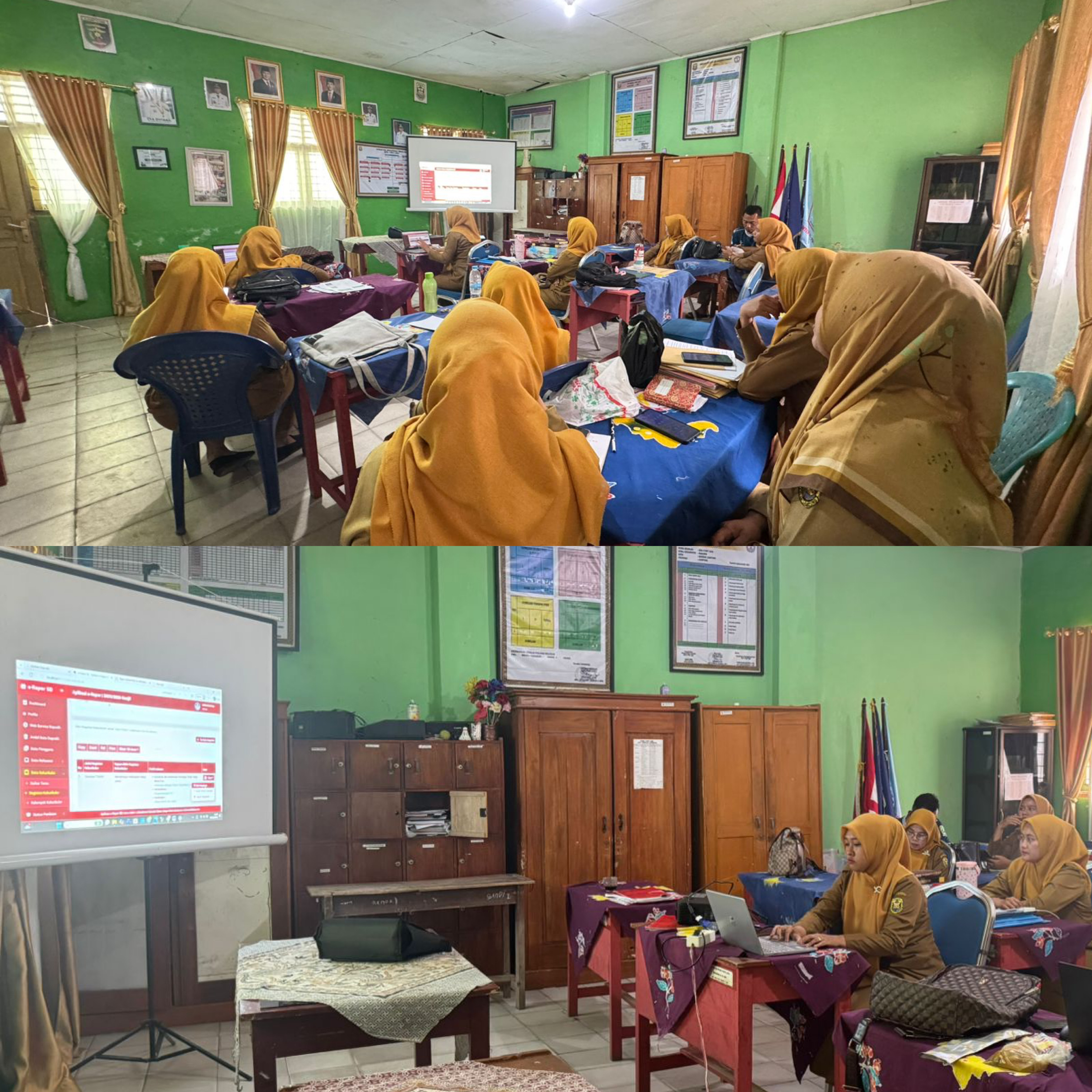 Gambar Berita: Kombel Pena BUTUAH Sosialisasi E-Raport