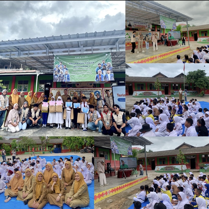 Gambar Berita: Tingkatkan Kesadaran Bencana, KKN UNILA Periode 1 KELURAHAN PIDADA Gelar Edukasi Tanggap Bencana di SDN 4 Way Laga