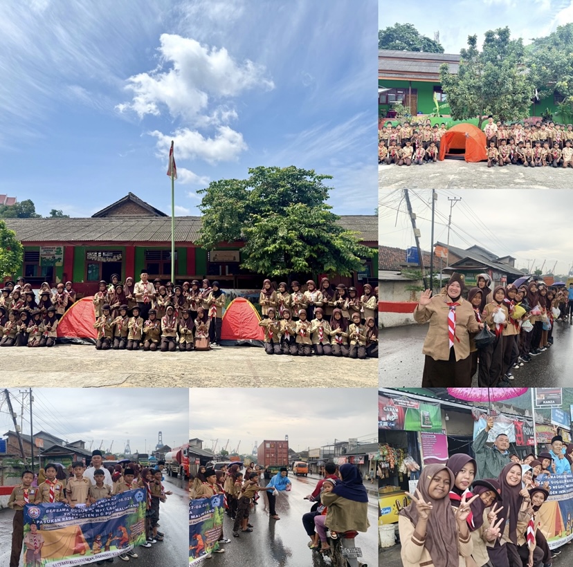 Gambar Berita: PERSARI Pramuka SDN 4 Way Laga “Di Bawah Tenda Kami Mandiri, d Bulan Suci Kami Berbagi”