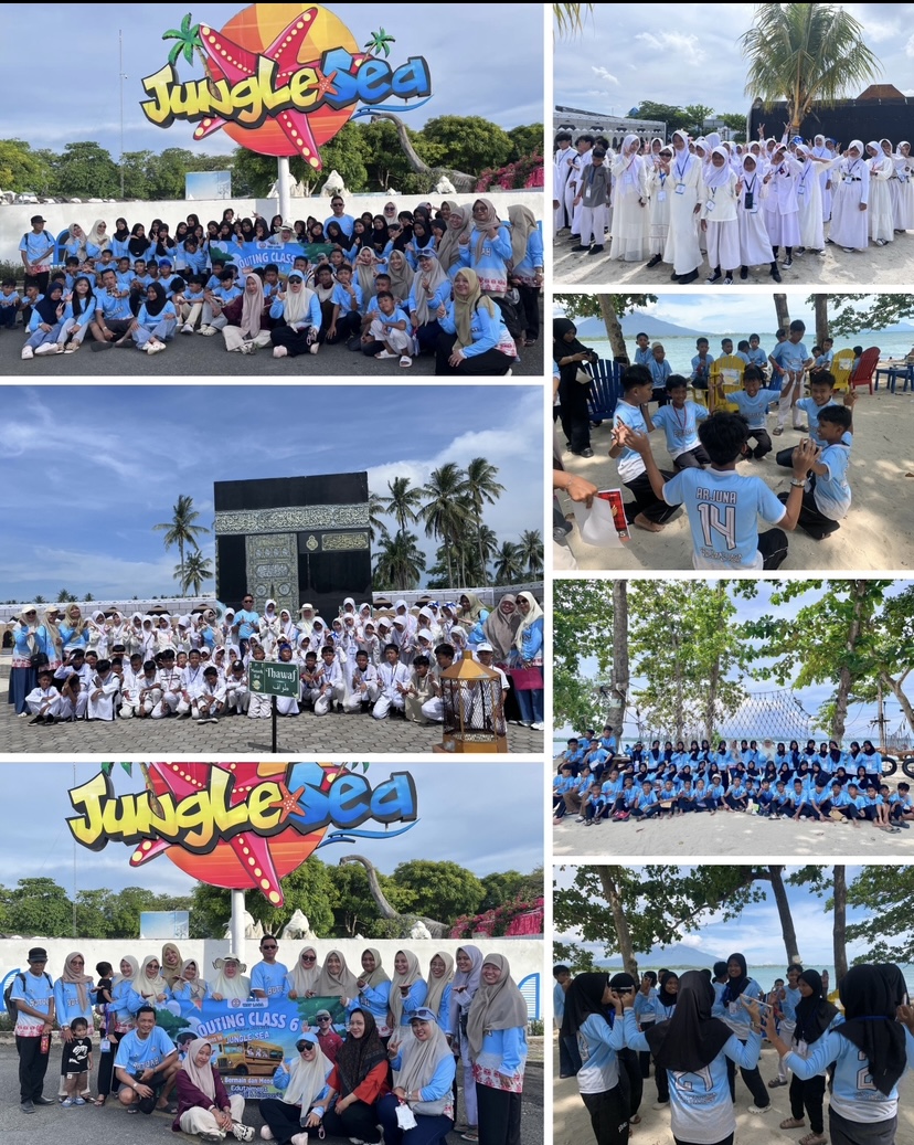 KEGIATAN OUTING CLASS KELAS VI SD NEGERI 4 WAY LAGA