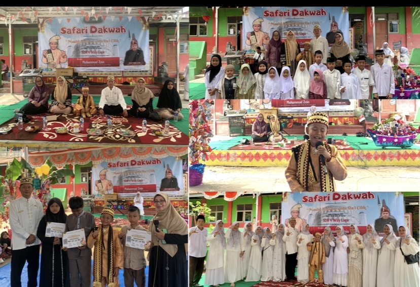 Gambar Berita: Maulid Nabi di SDN 4 Way Laga, Tanamkan Nilai Keteladanan Rasulullah SAW