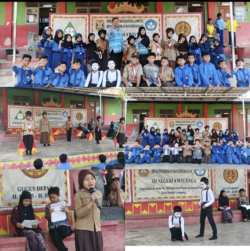 Gambar Berita: Jumat Kreasi Kelas 4A SD Negeri 4 Way Laga: Meriahkan Panggung Sekolah dengan Kreativitas dan Semangat Siswa