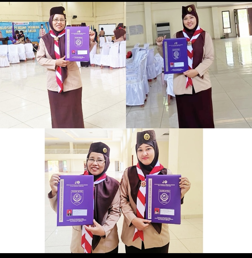 Guru-Guru Hebat SDN 4 Way Laga Lulus Kursus Mahir Dasar (KMD) Pramuka Universitas Lampung Tahun 2026